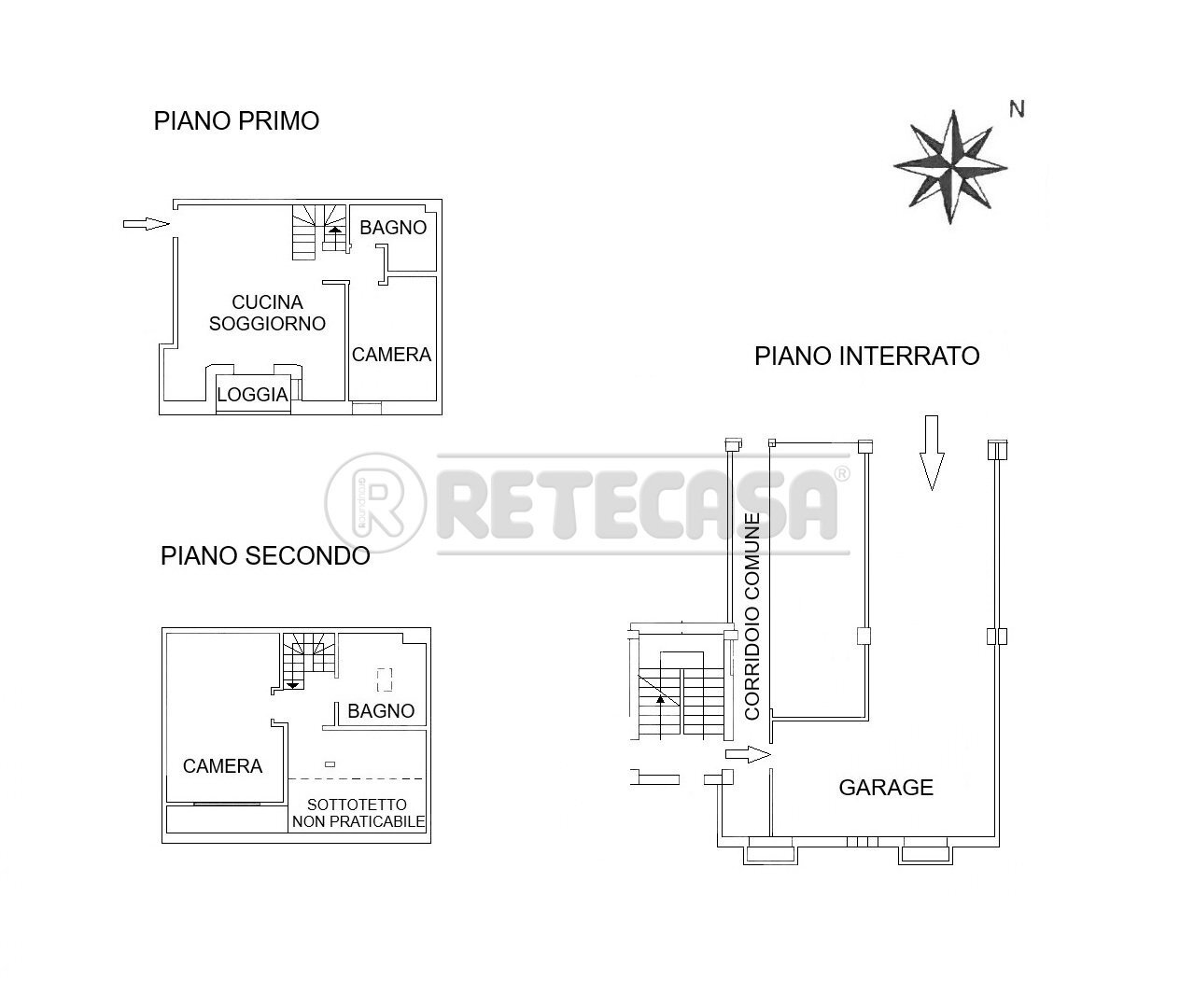 PIANTINA - Copia - Apartment Via Vienna 3, Montebello Vicentino - floor plans 1