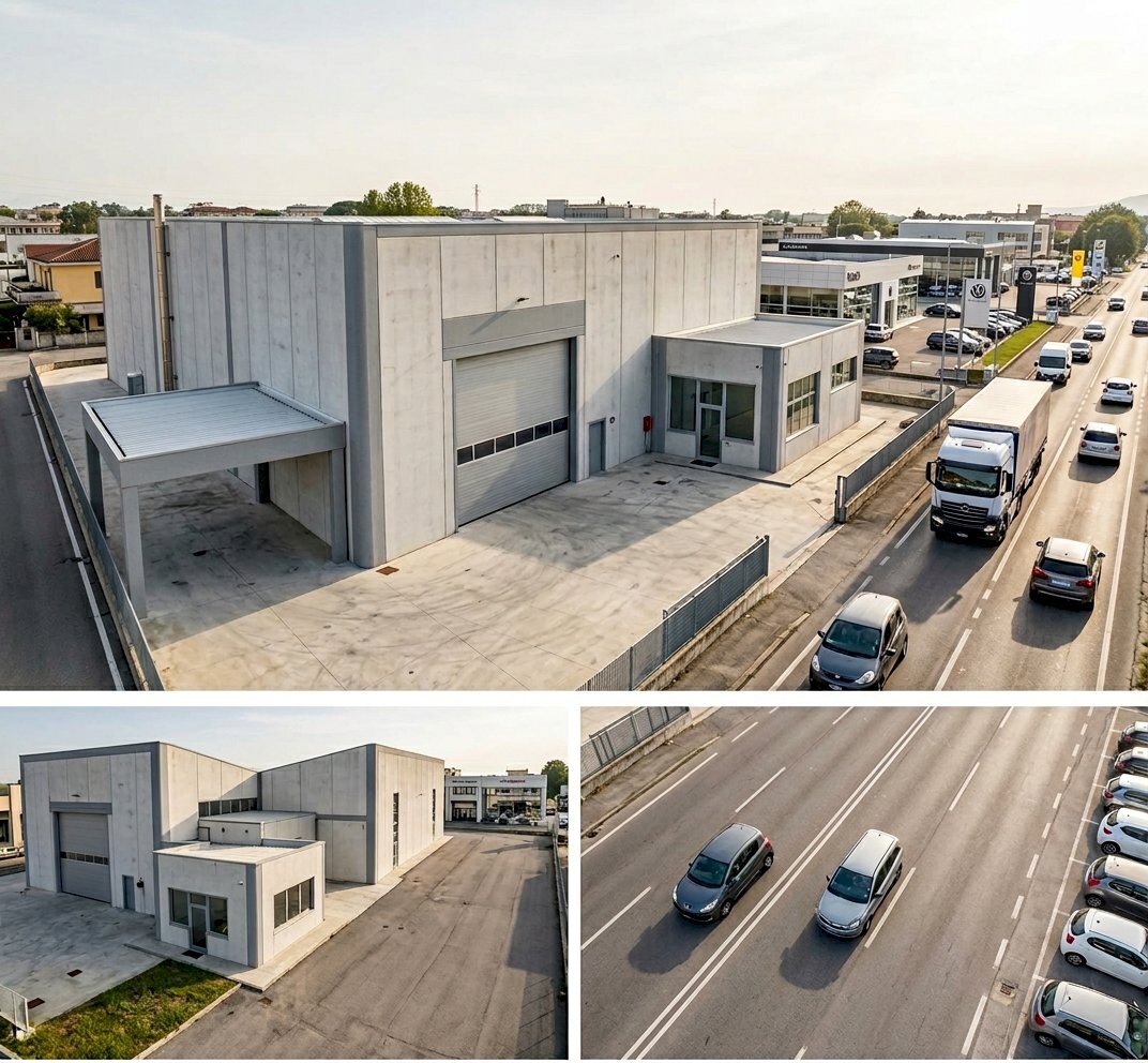 Nano Banana 2 Photorealistic industrial warehouse - Shed via centrale 3, Viareggio - photo 2