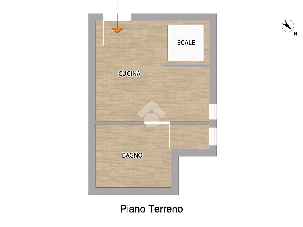 Semi-detached house Via Al Garbo, Genova (neighborhood Rivarolo) - floor plans 1