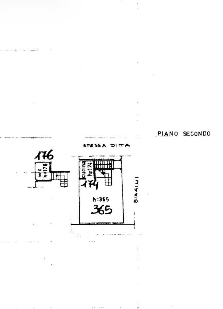 Planimetria - One-room apartment Piazza dei Nerli, Firenze (neighborhood San Frediano) - floor plans 1