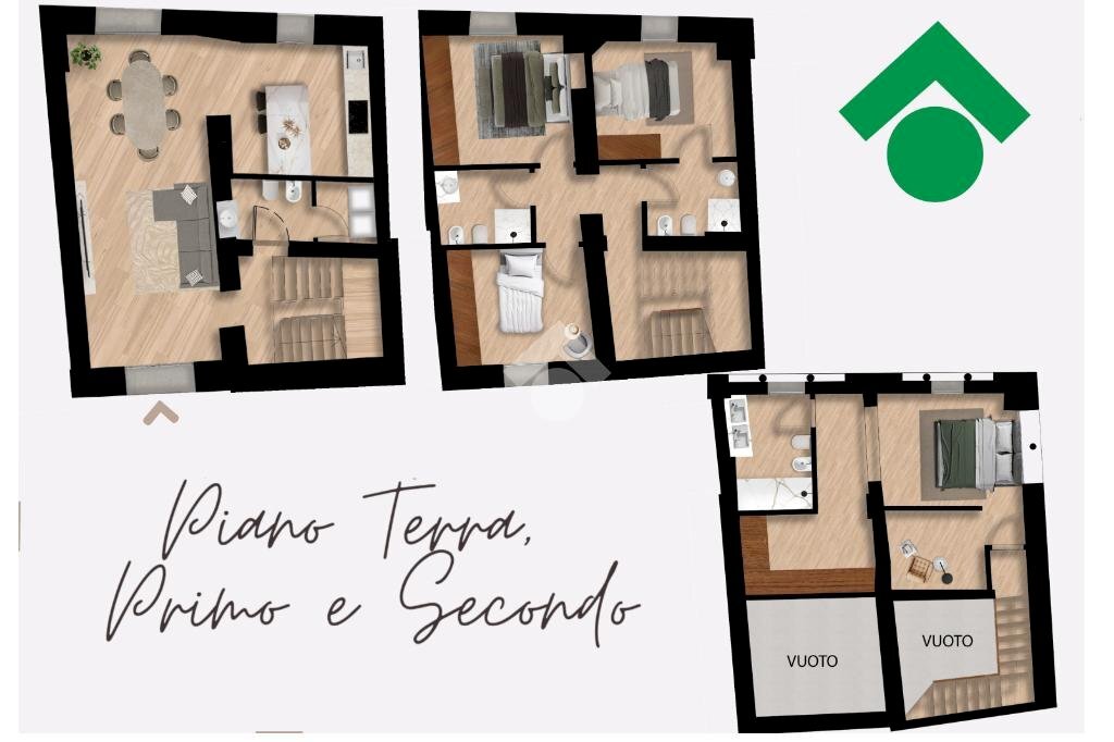 Porzione di casa Strada Bassa dei Folli, Parma (zona Mariano) - planimetria 1