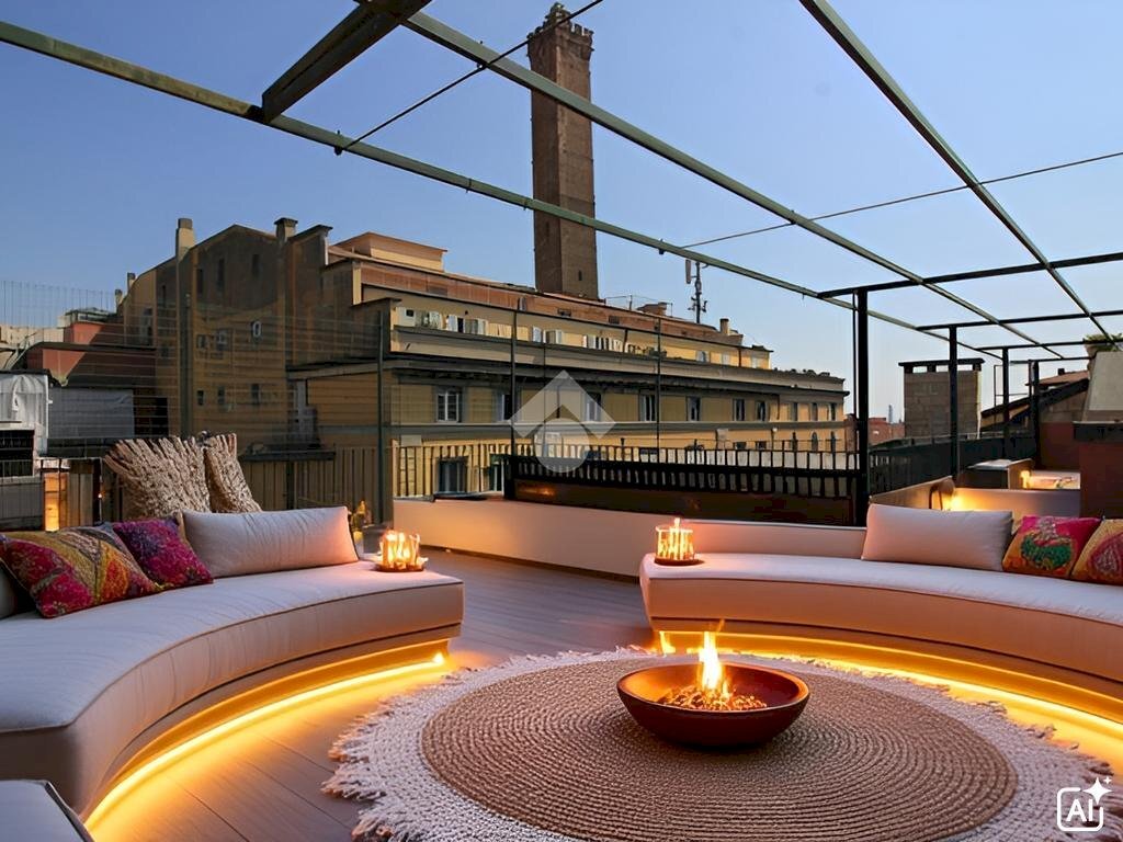 Attic Via Caprarie, Bologna - photo 1