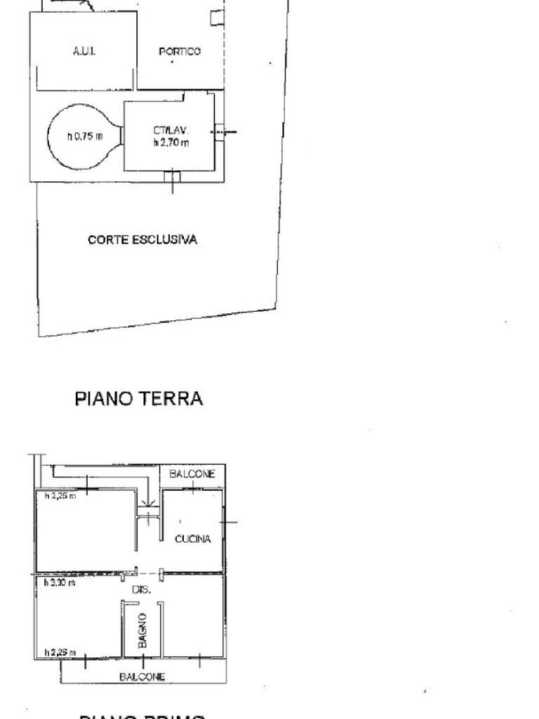 Casa indipendente Via santissima trinita', Varallo Pombia - planimetria 1