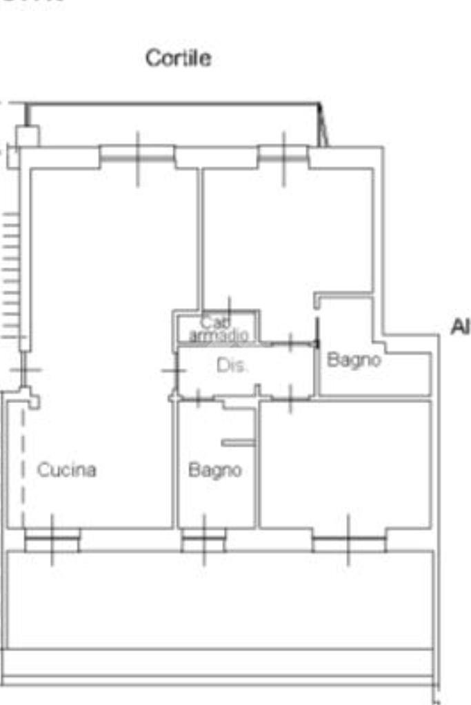 Apartment Via Umberto I, Bra - floor plans 1