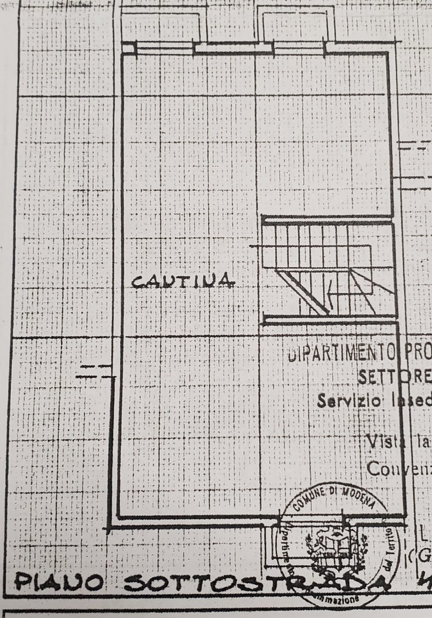 Apartment Via Tonini, 109, Modena (neighborhood Cognento) - floor plans 1