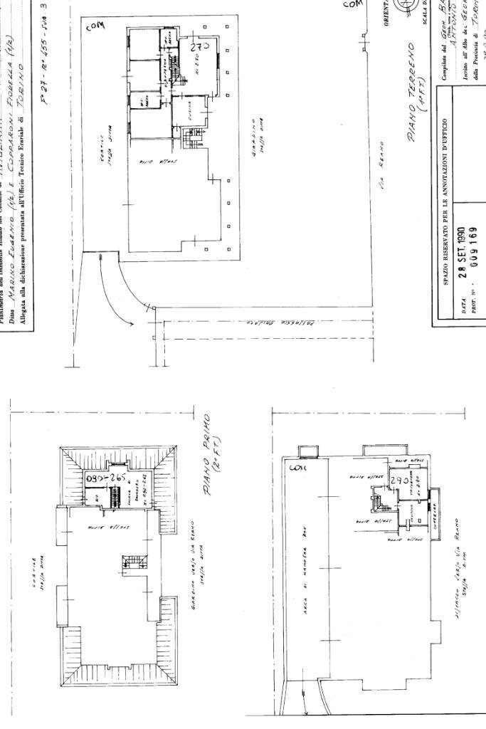 Porzione di casa Via Reano, Avigliana - planimetria 1