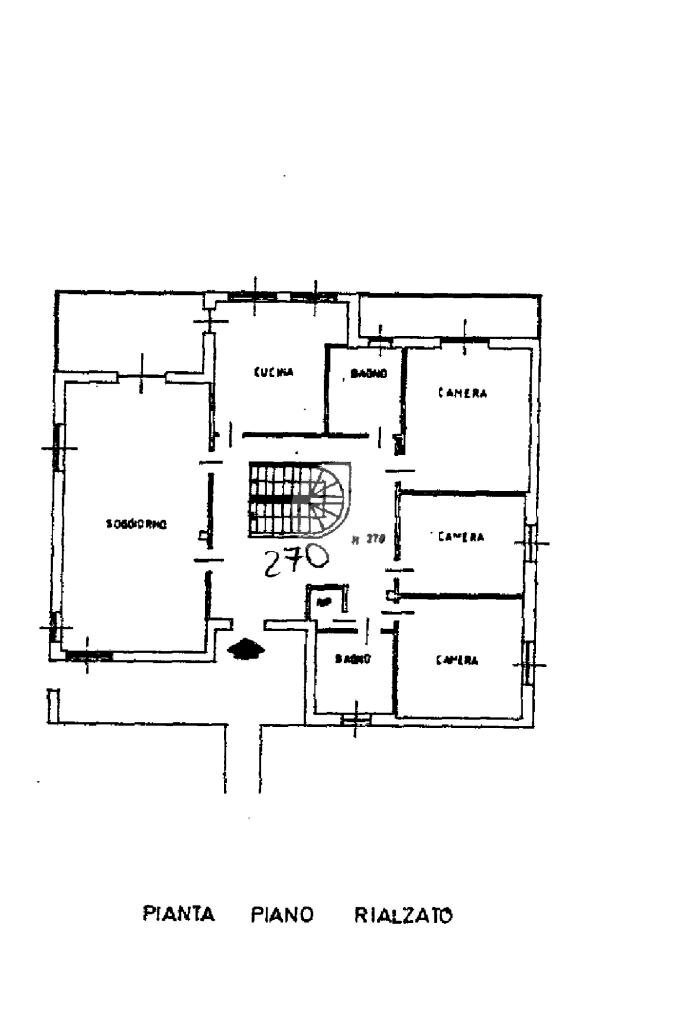 Apartment Via Valle della Quiete, San Mauro Torinese - floor plans 1