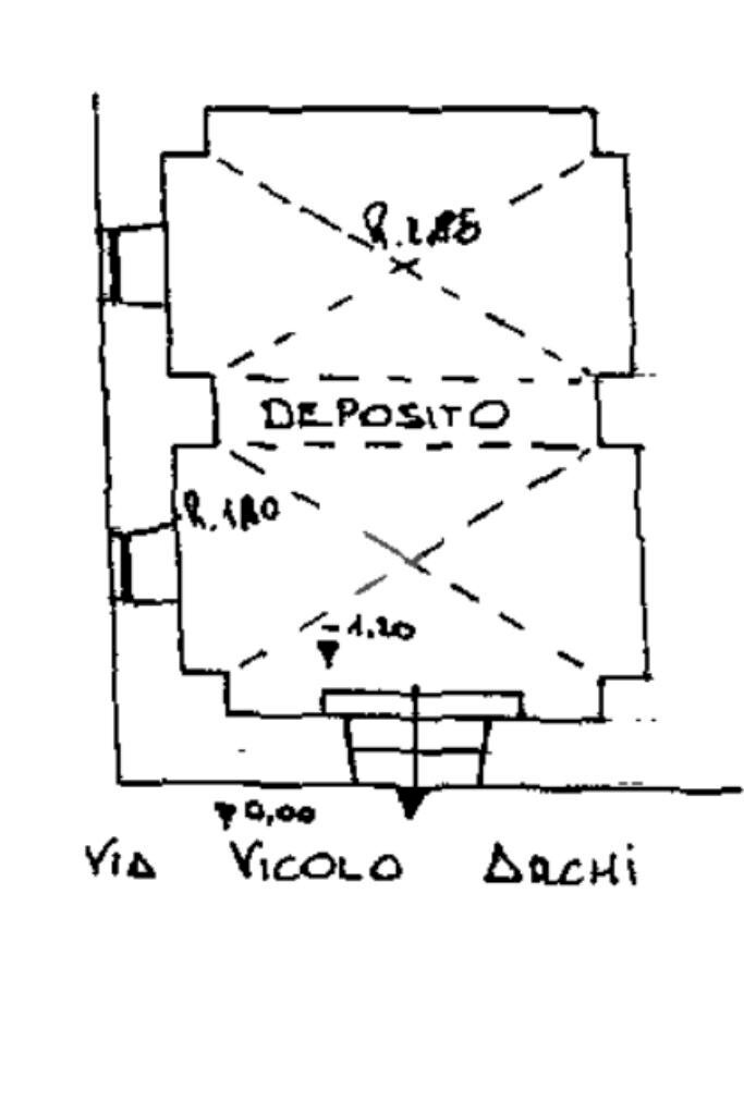 Rustico Via Archi, Imperia - planimetria 1