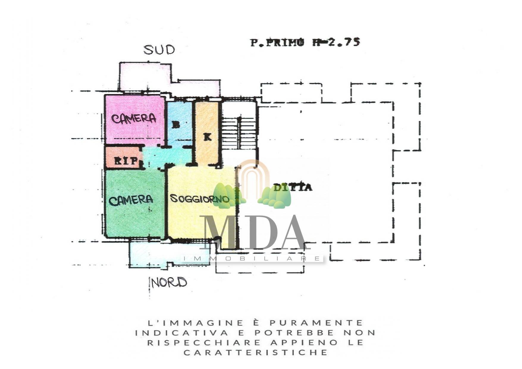 Foto 47 - Appartamento via del mare, Martinsicuro - planimetria 1