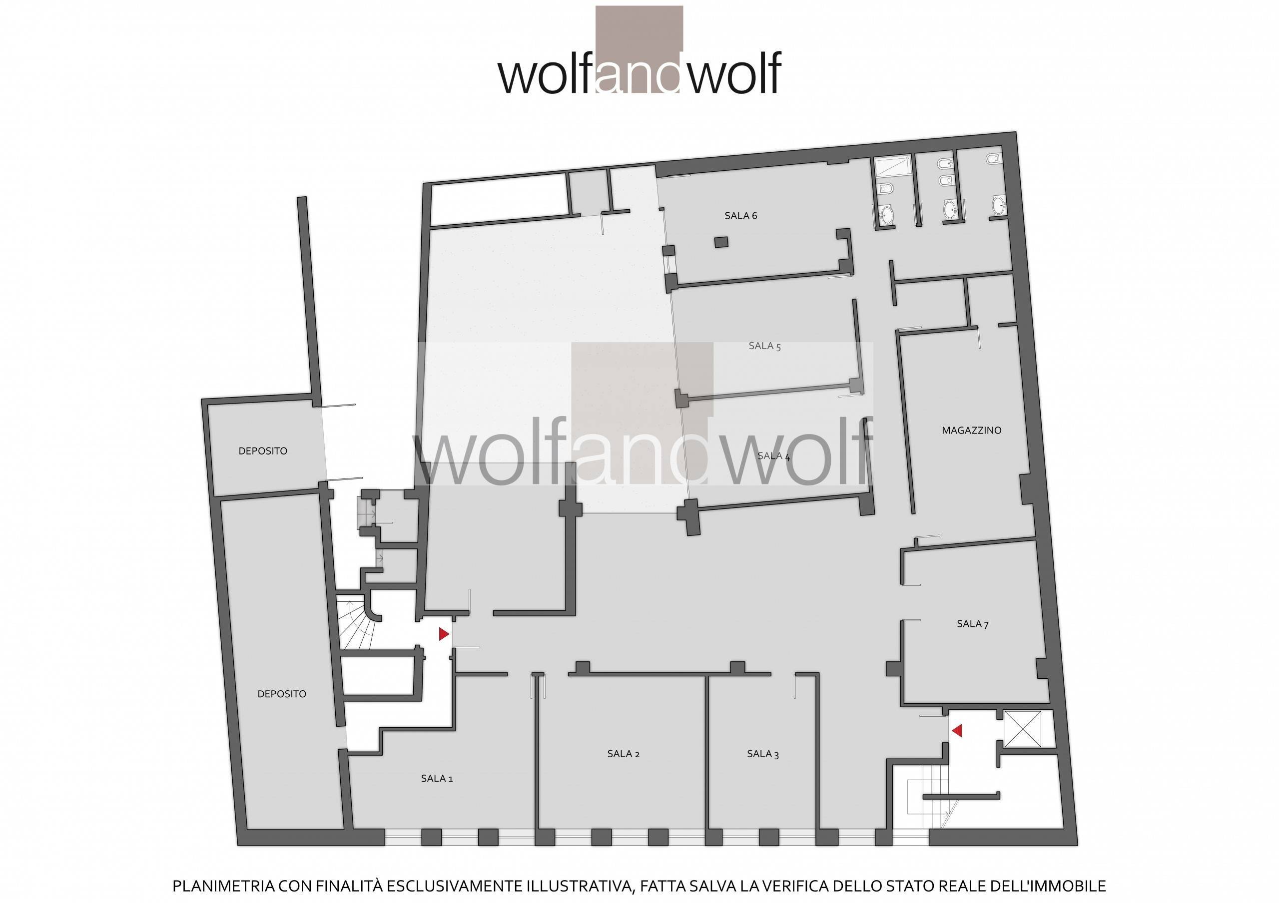 Foto 27 - Office Via Bastia
 
5/7, Milano - floor plans 1