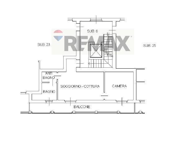 Pianta 2D - Two-room apartment Via Marengoni
 
21, Trezzano Rosa - floor plans 1