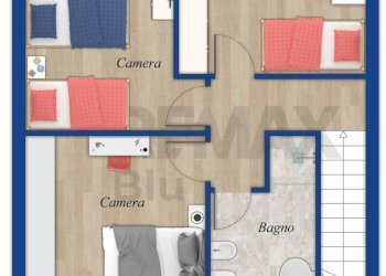 Pianta 2D - Villa Via Castel Chiodato
 
45, Monterotondo - foto 26
