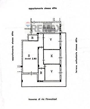 Pianta 2D - Quadrilocale Via Finocchiari
 
69, Aci Catena - planimetria 1