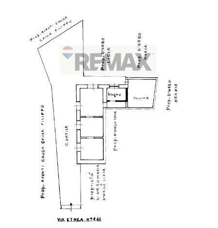 Pianta 2D - Casa semi indipendente Via Etnea
 
461, Tremestieri Etneo - planimetria 1