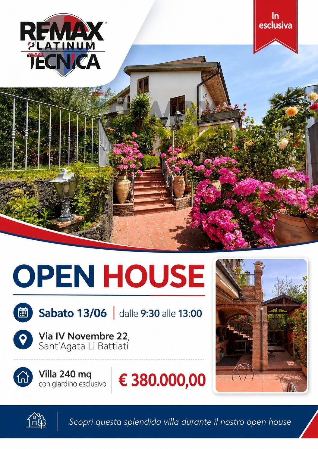 Casa all\'aperto - Villa Via IV Novembre
 
22, Sant'Agata Li Battiati - foto 1