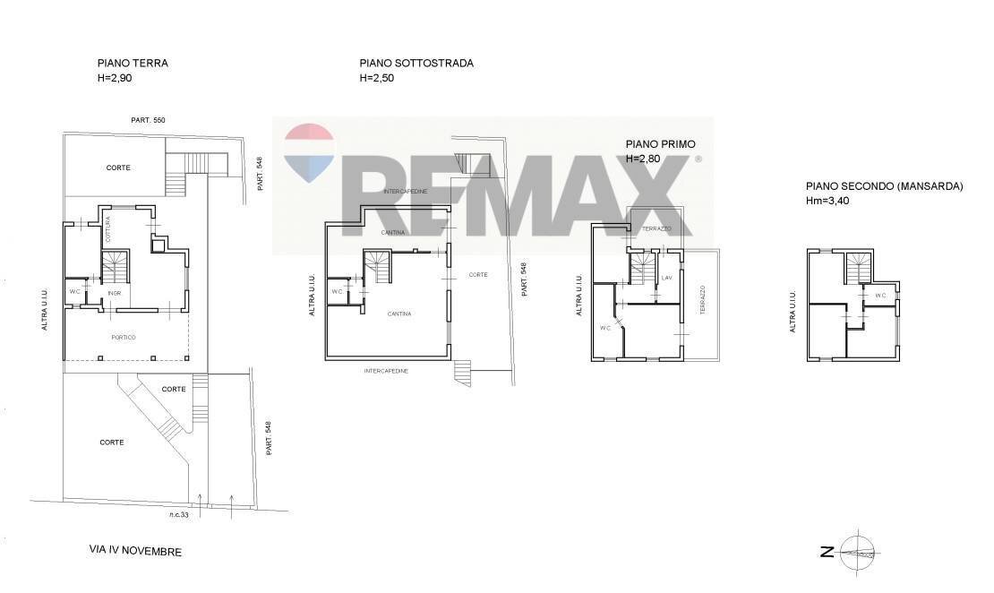Pianta 2D - Villa Via IV Novembre
 
22, Sant'Agata Li Battiati - floor plans 1