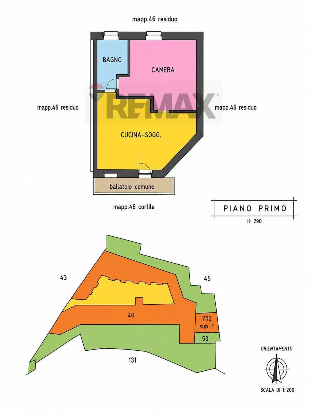 Pianta 2D - Two-room apartment via Parrocchiale
 
20, Besana in Brianza - floor plans 1