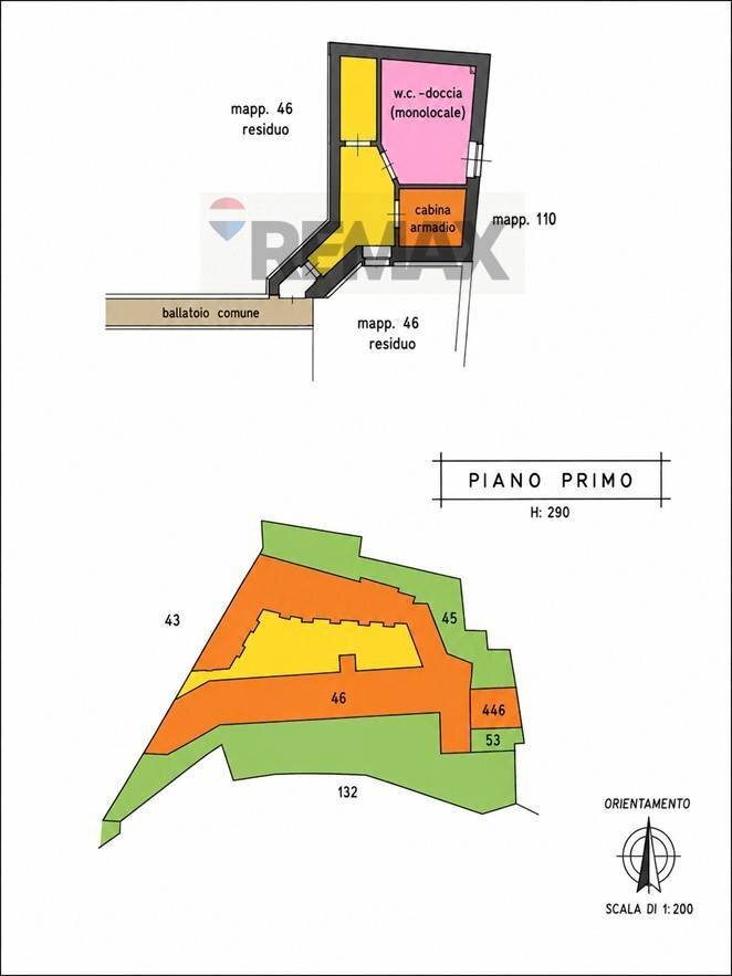 Pianta 2D - One-room apartment Via Parrocchiale
 
20, Besana in Brianza - floor plans 1