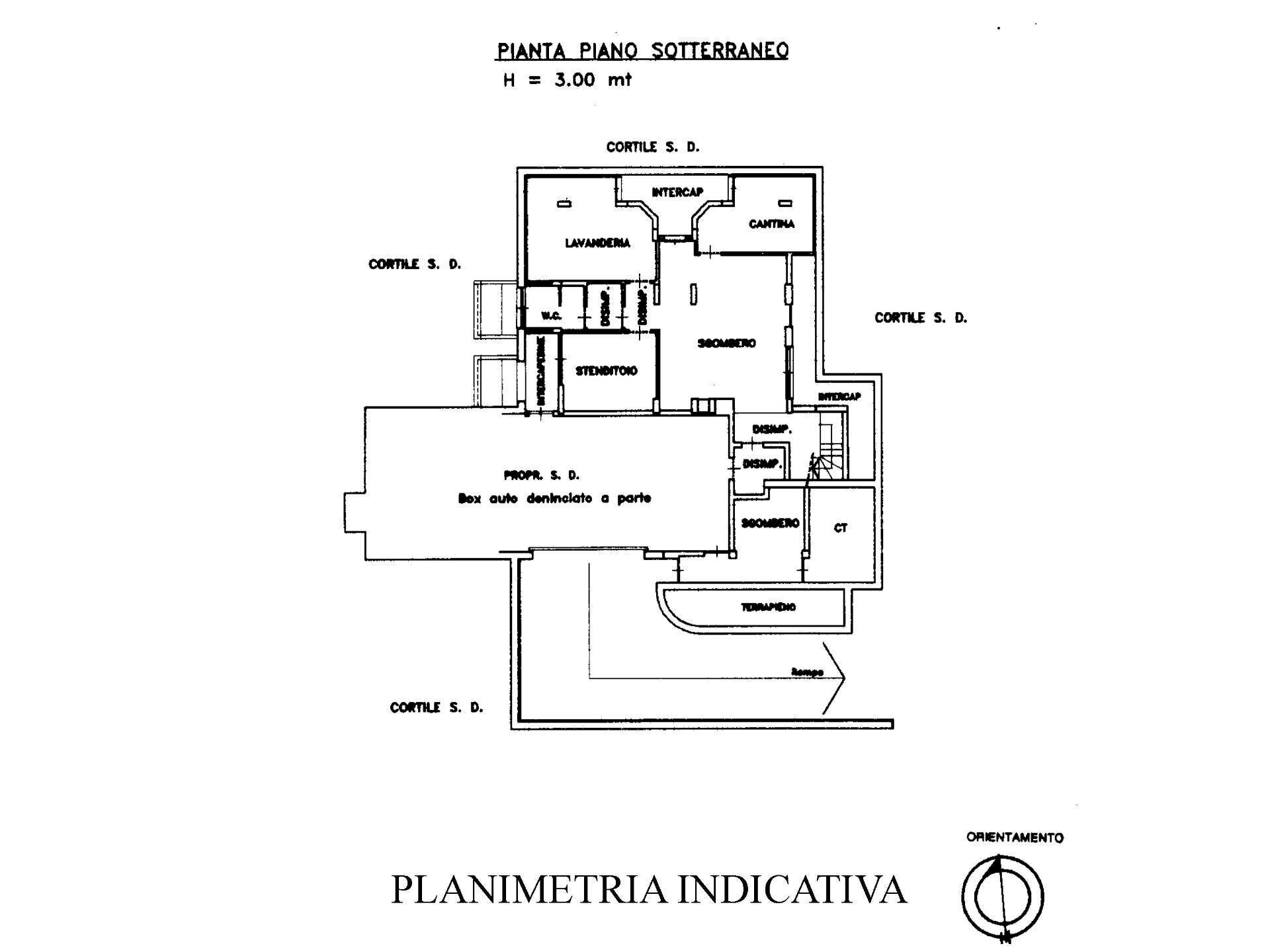 Foto 49 - Villa Via Giuseppe Verdi, Trofarello - planimetria 1