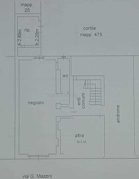 Foto 8 - Shop Via Mazzini
 
79, Vimercate - floor plans 1