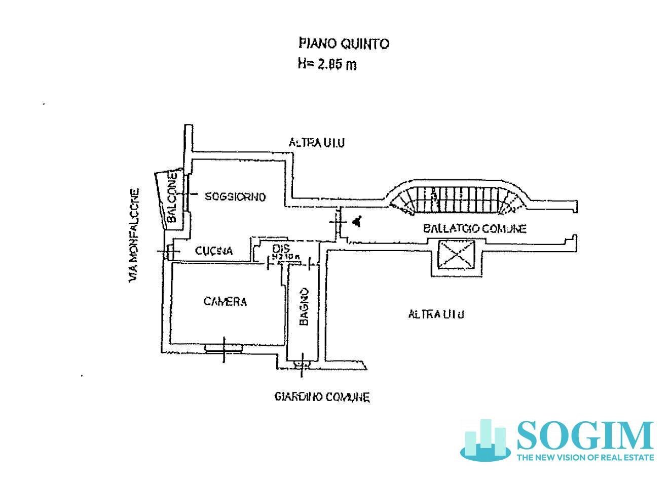 Foto 28 - Two-room apartment Via Monfalcone
 
38, Milano - floor plans 1