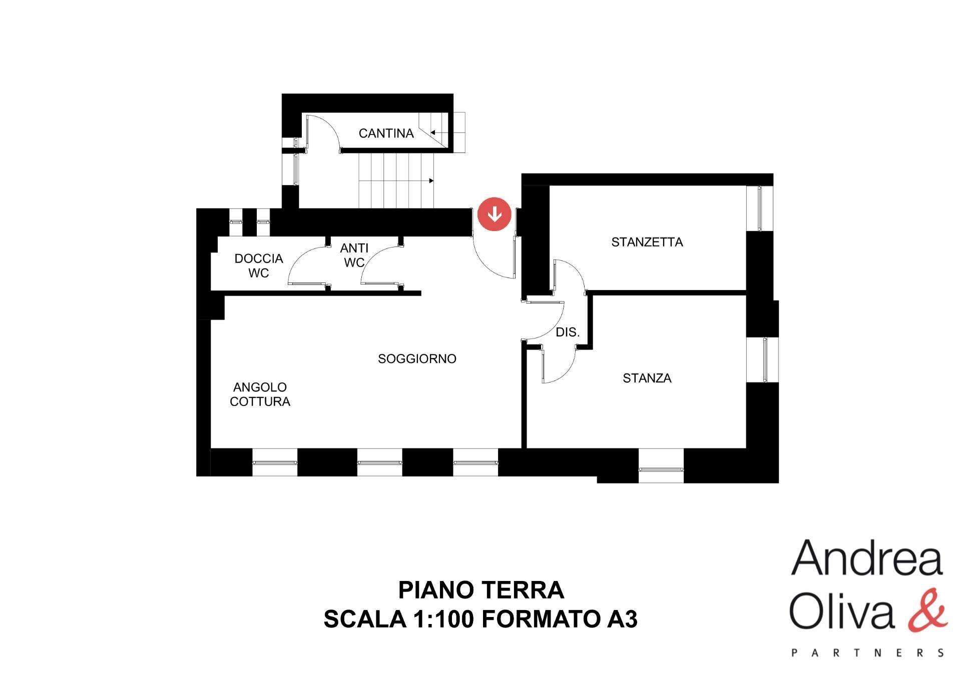 Foto 18 - Three-room apartment Via Cristoforo Cancellieri
 
9, Trieste - floor plans 1