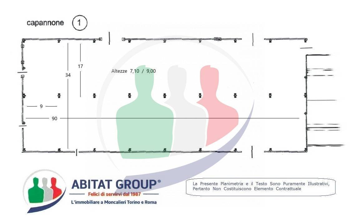 Foto 38 - Shed corso Savona
 
14, Villastellone - floor plans 1