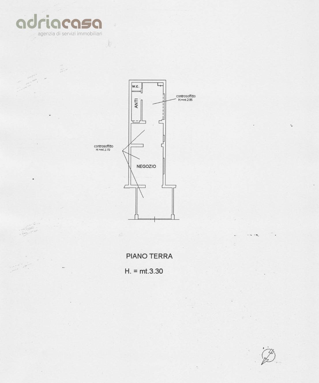 Foto 1 - Commercial Premises Viale Ceccarini, Riccione - floor plans 1