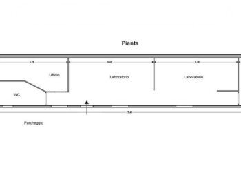 Planimetria - Ufficio via Carlo Emery, Roma (zona Cassia) - foto 3