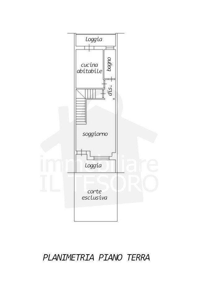 Villa a Schiera via Salvador Allende, 20, Verucchio - planimetria 1