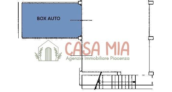 Foto 2 - Box Via della stazione
 
1, Rottofreno - planimetria 1