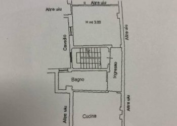 Planimetria - Two-room apartment via dell'Oro, Bologna (neighborhood Colli) - photo 15