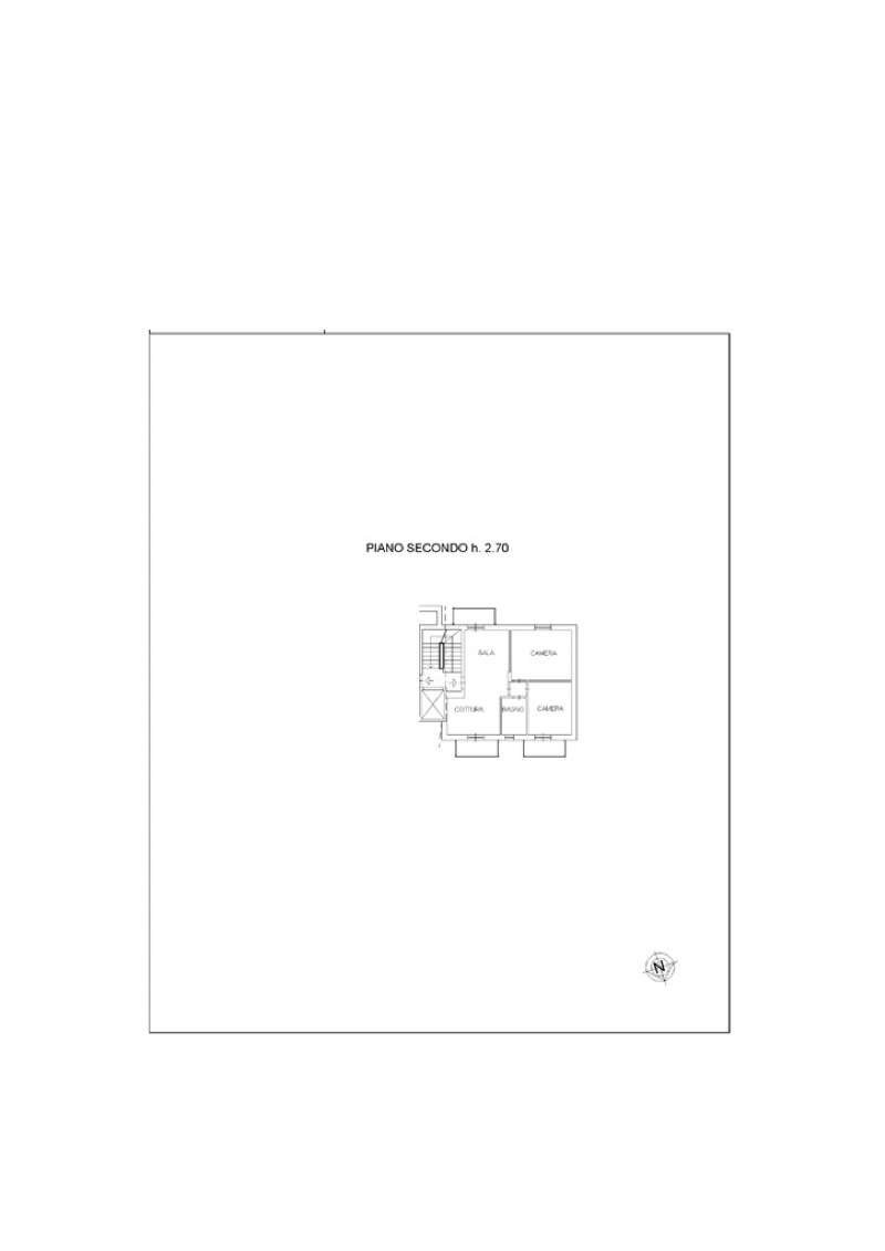 Planimetria1 - Three-room apartment corso Risorgimento, Cogorno - floor plans 1