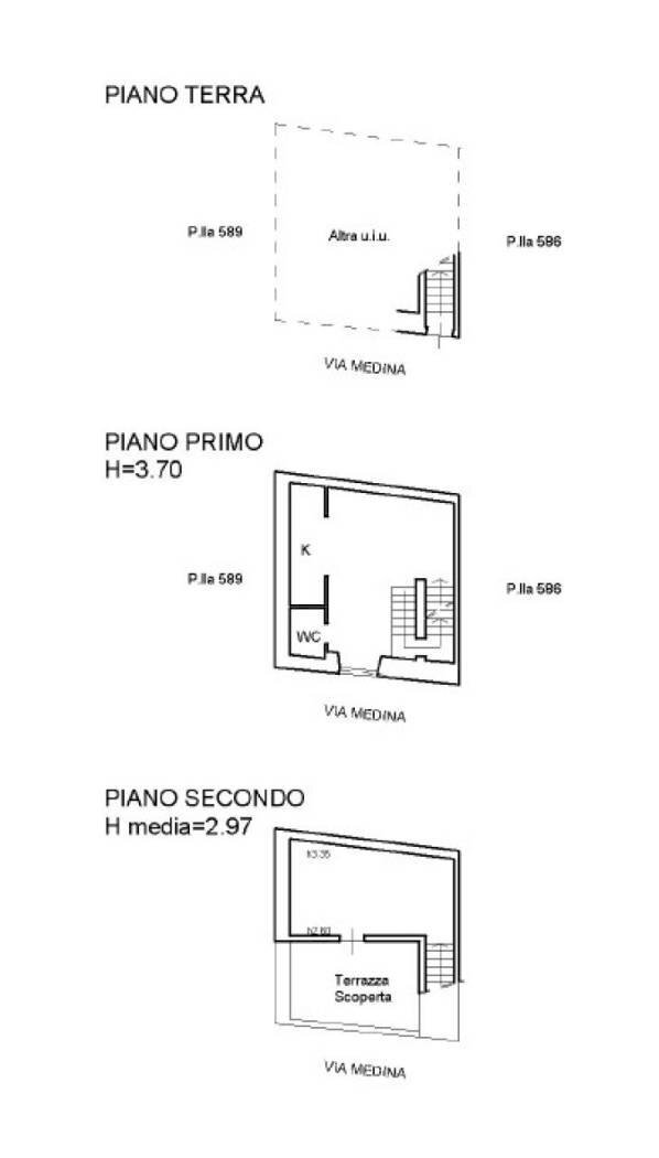 Stabile - Palazzo via Chiesa, Casamassima - planimetria 1
