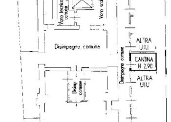 planimetria cantina - Trilocale via Cavour, Castel San Pietro Terme - foto 24