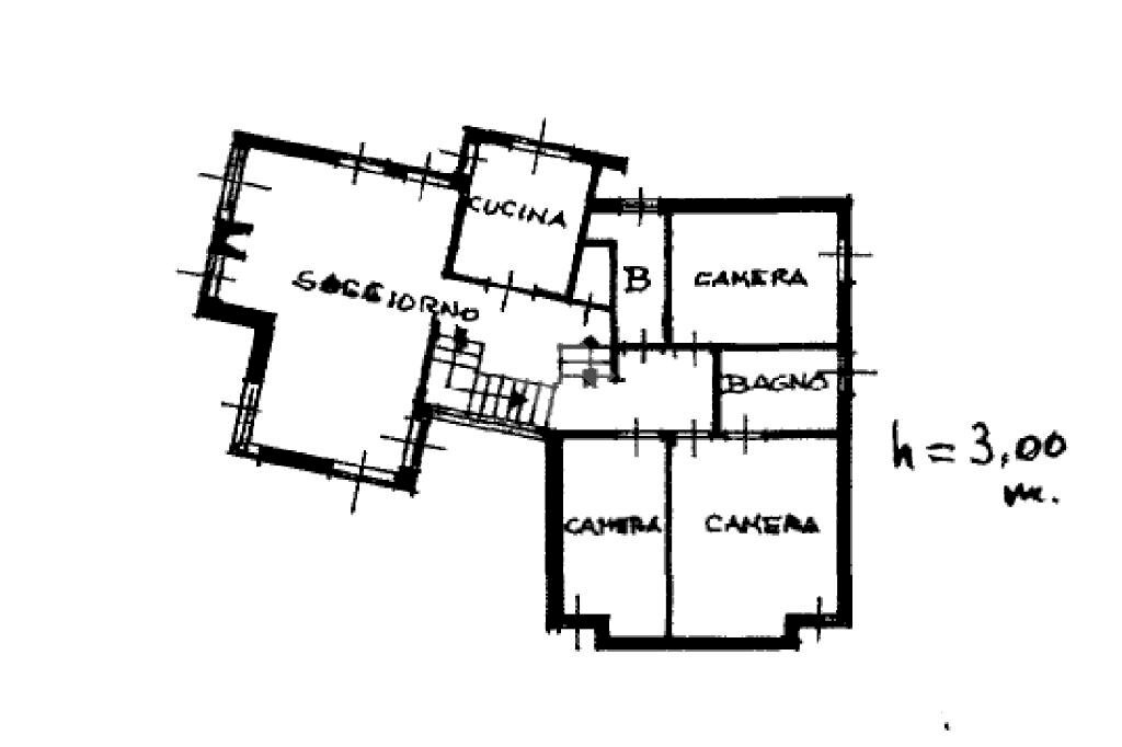 Villa Via Barbara Allason, Pecetto Torinese - planimetria 1