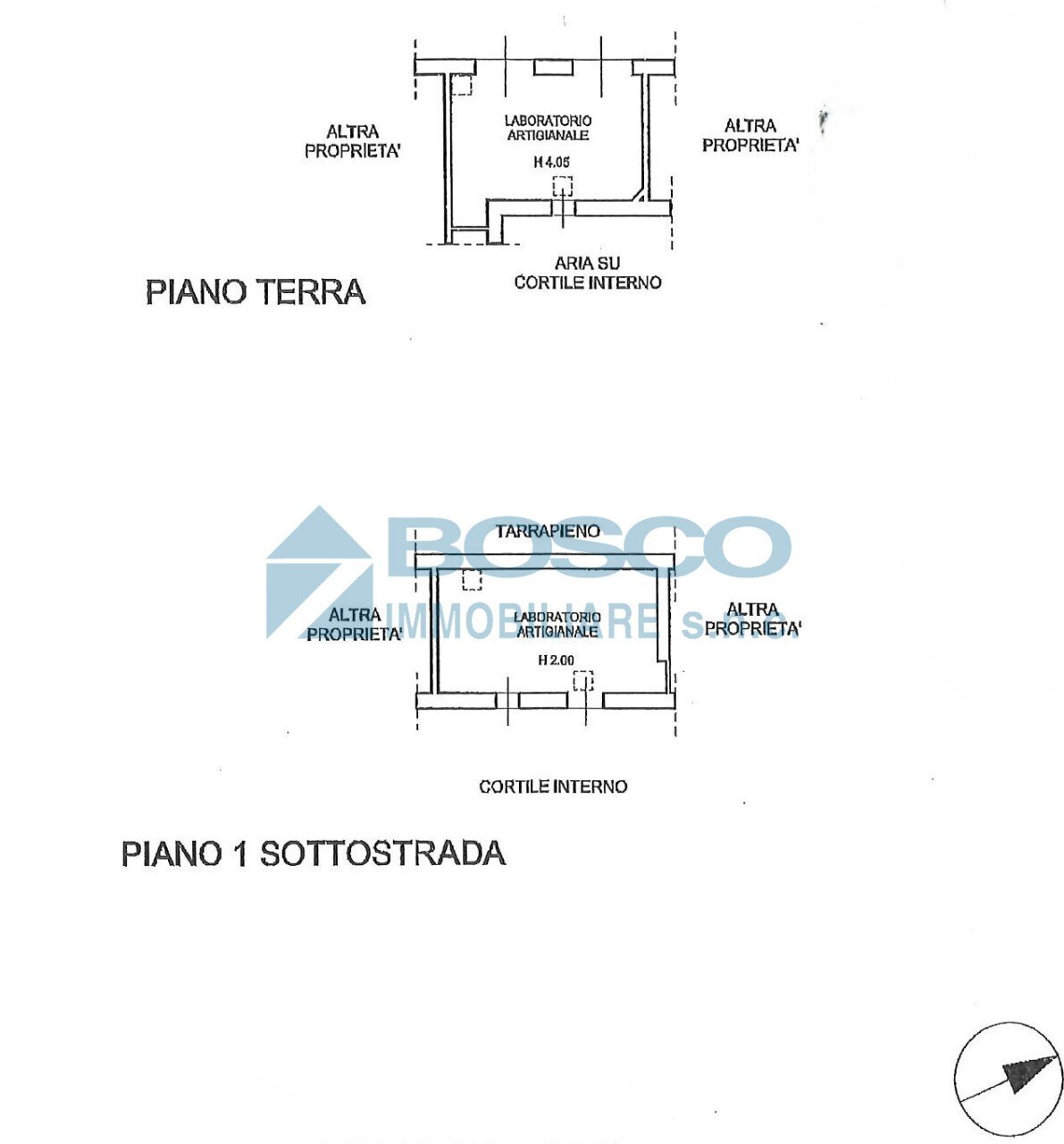 plan. pubb - Locale Commerciale Via della Scorza 16/18, La Spezia - planimetria 1