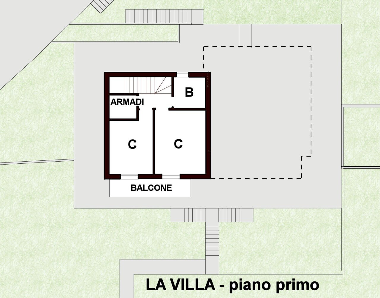 piano primo 1.jpg - Semi-detached house Via Posato 21, Avegno - photo 2