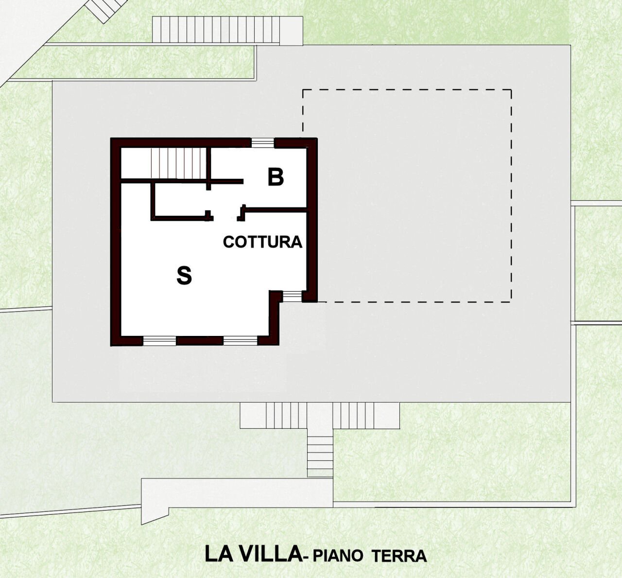 piano terra.jpg - Semi-detached house Via Posato 21, Avegno - photo 3