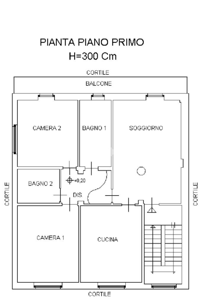Porzione di casa Via Guido Gozzano, Leini - planimetria 1