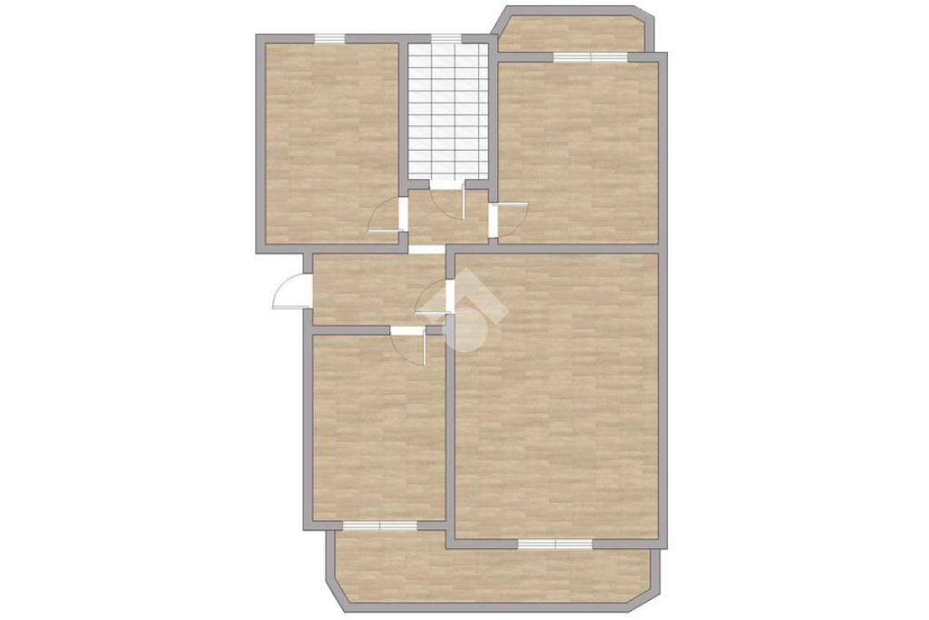 Three-room apartment Via Cav. Fortunato Re, Cerro Maggiore - floor plans 1