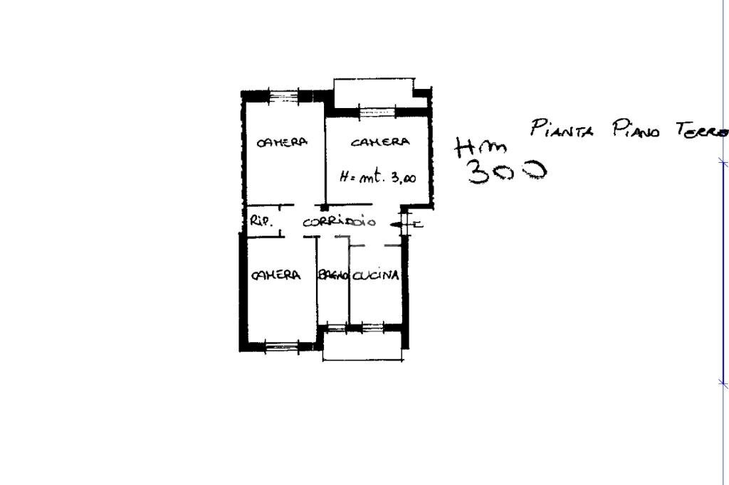 Quadrilocale Str. Bolla, Alessandria - planimetria 1