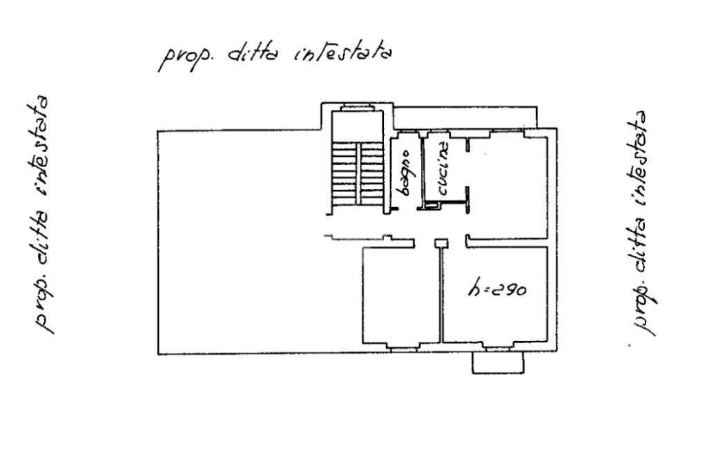 Trilocale Via Sant'Antonio, Oleggio - planimetria 1