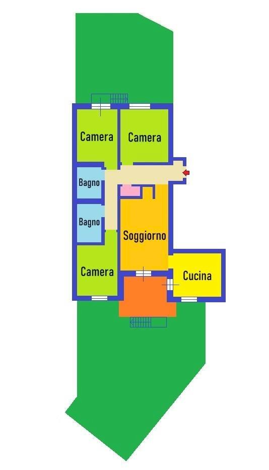 Foto 39 - Apartment Via Pietra Ligure
 
15, Genova - floor plans 1