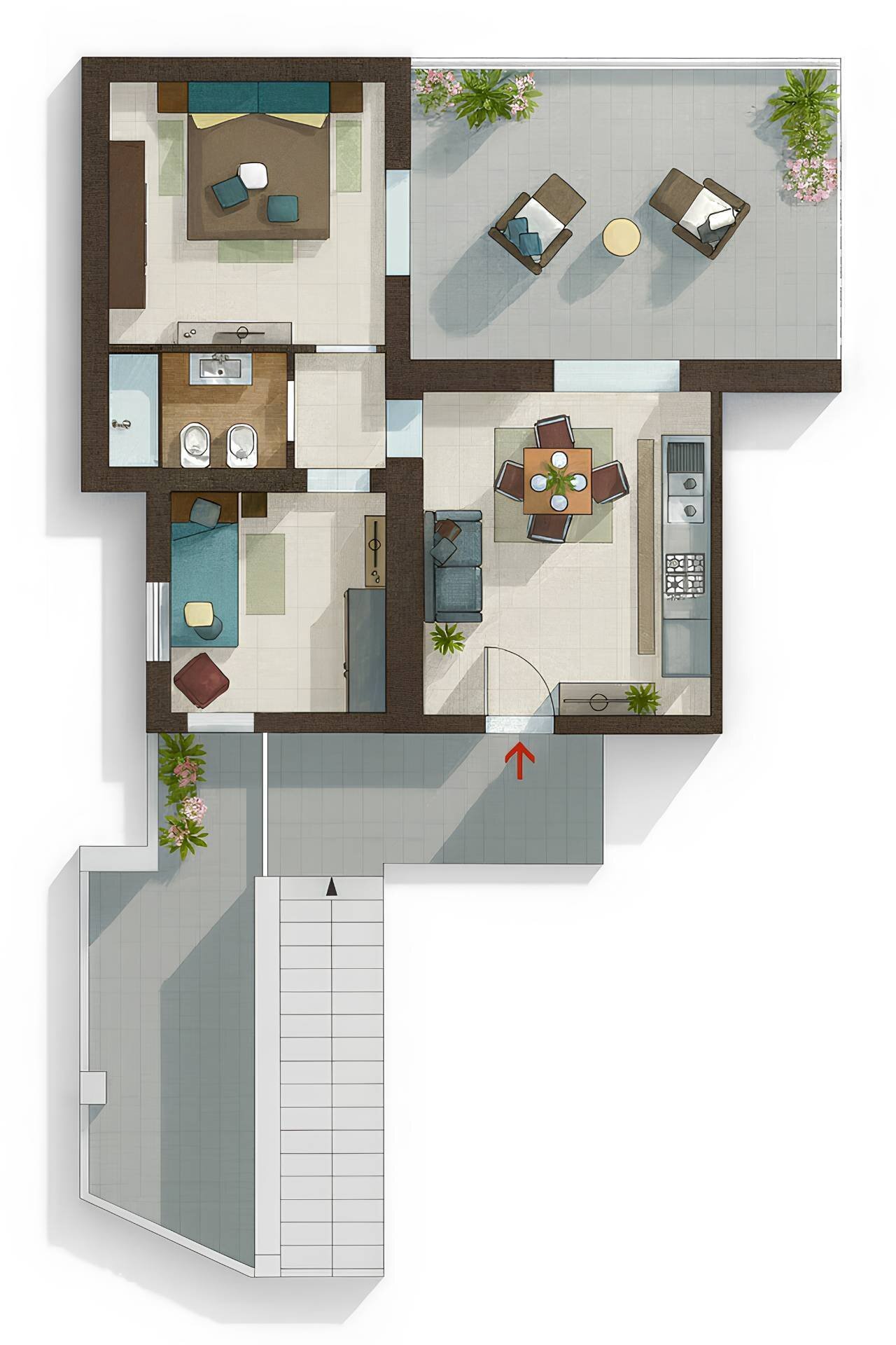 Foto 3 - Three-room apartment Via veneto, Badesi - photo 3