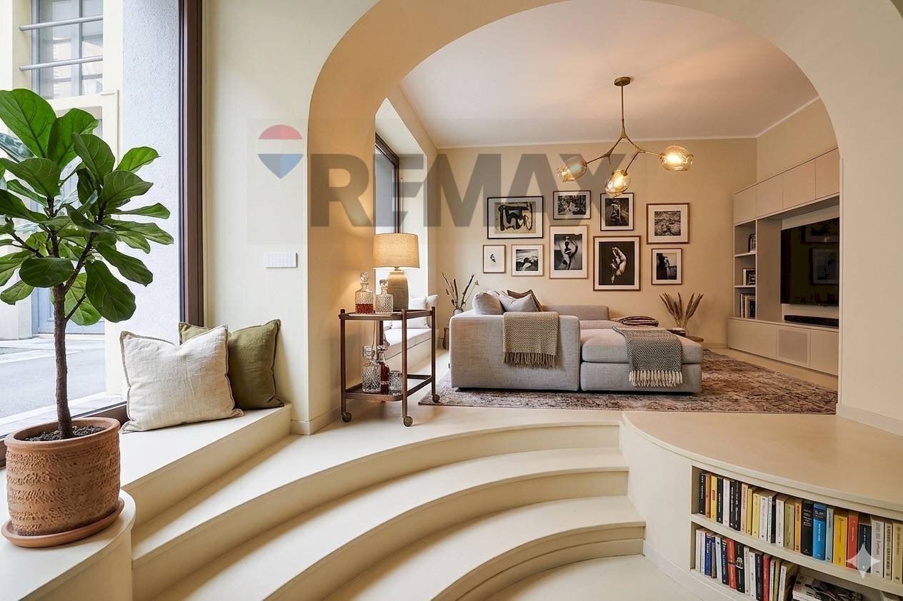 Soggiorno - Two-room apartment via Felice Cavallotti
 
46, Luino - photo 1