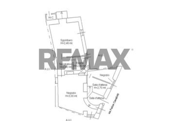 Pianta 2D - Two-room apartment via Felice Cavallotti
 
46, Luino - photo 6