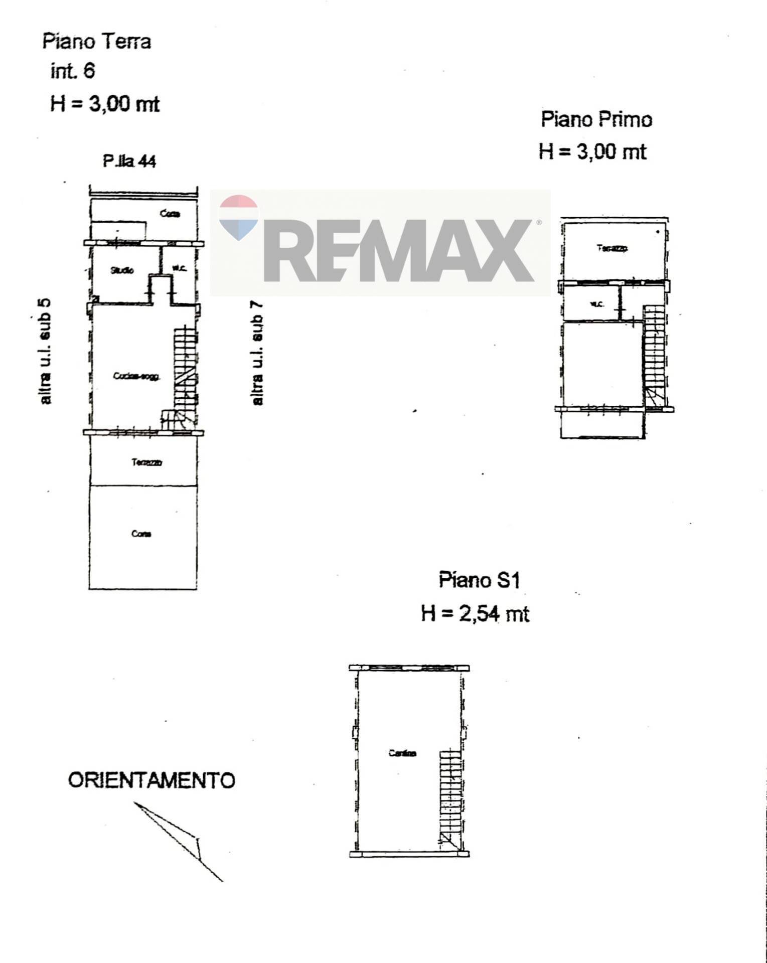 Pianta 2D - Semi-detached house via Telemaco
 
23, Palermo - floor plans 1