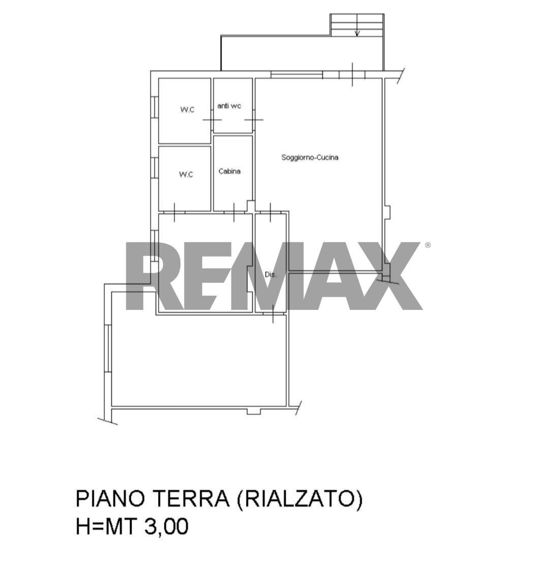 Pianta 2D - Casa semi indipendente Via Leonardo Centonze
 
61, Castelvetrano - planimetria 1