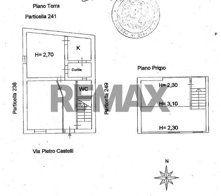 Pianta 2D - Casa indipendente Via Pietro Castelli
 
210, Messina - planimetria 1